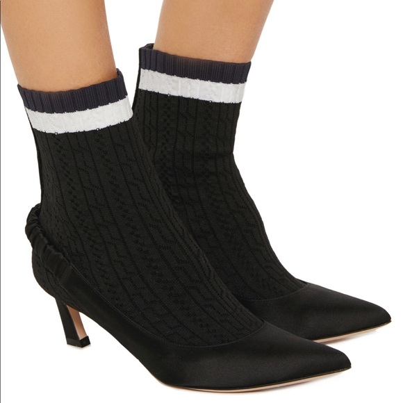 Stuart Weitzman Shoes - Stuart Weitzman Sockette Sock Pump Bootie